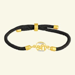 9CT Shri Gold Band Bracelet
