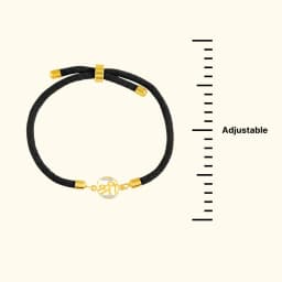 9CT Shri Gold Band Bracelet