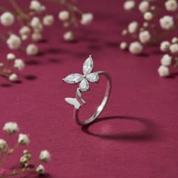 Butterfly Silver Ring