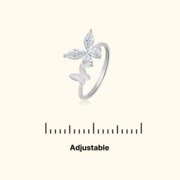 Butterfly Silver Ring