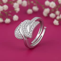 Flora Silver Spark Ring