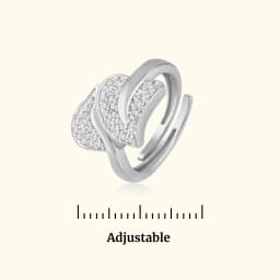 Flora Silver Spark Ring