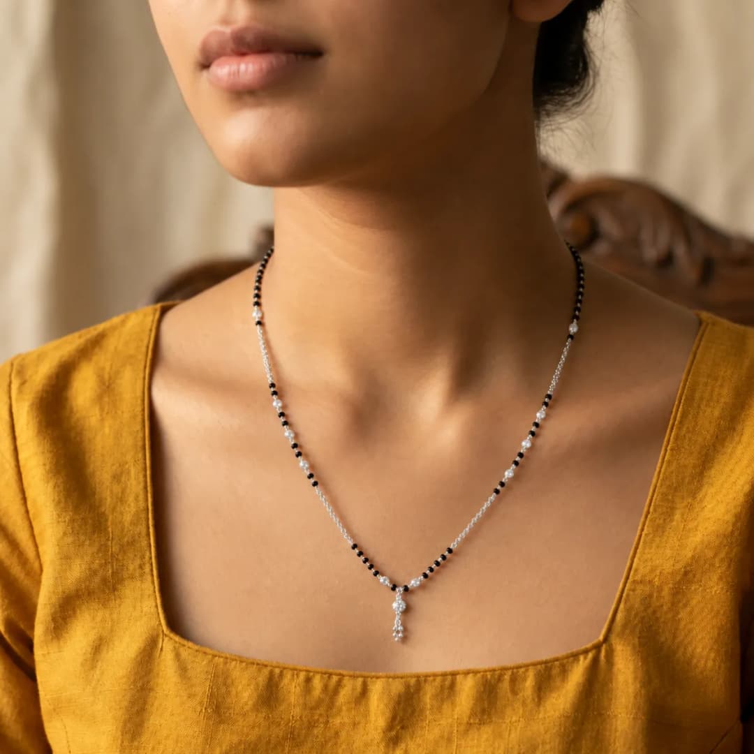 Ira Silver Mangalsutra