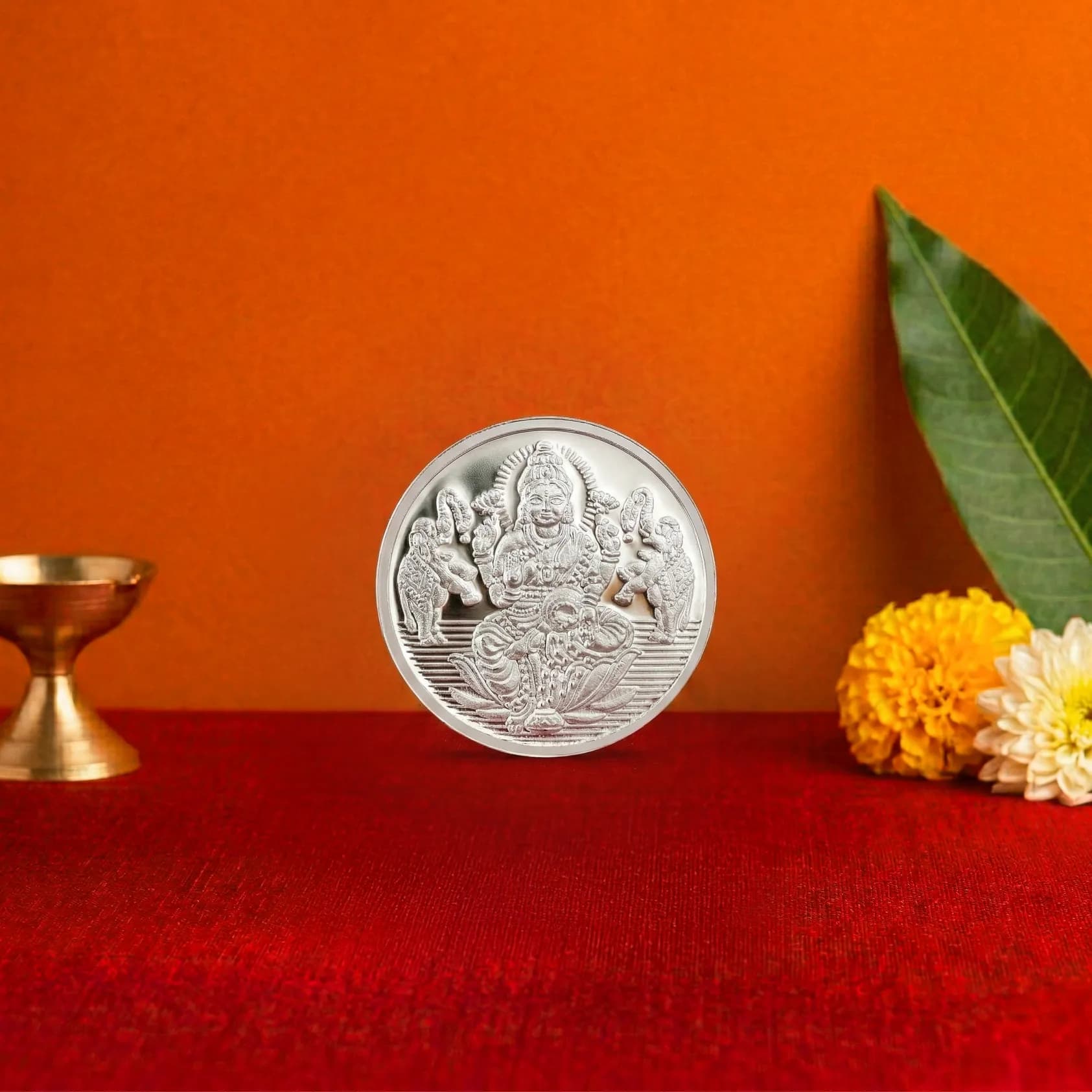 10 Gram 999 Goddess Lakshmi Pure Silver Coin