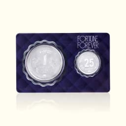 1 Rupee 25 Paisa 999 Silver Coin