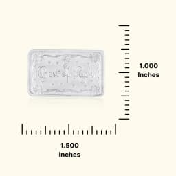 Best Of Luck Engraved 999 Silver Biscuit