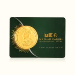 1 Gram 24KT (999) King Pure Gold Gift Coin