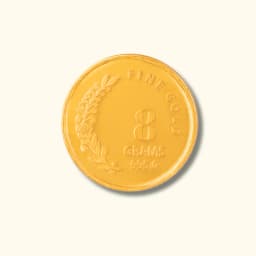 8 Gram 24KT (995) Pure Gold Coin