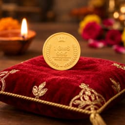 1 Gram 24KT (995) Pure Gold Coin
