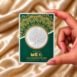 5 Gram 999 Kalpvruksh Pure Silver Gift Coin