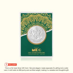 5 Gram 999 Lakshmi Pure Silver Gift Coin