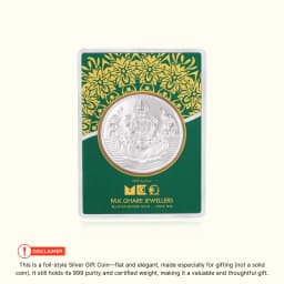 10 Gram 999 Lakshmi Pure Silver Gift Coin