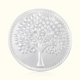 10 Gram 999 Kalpvruksh Pure Silver Gift Coin