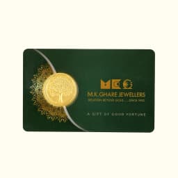 0.050 Gram 24KT (999) Kalpvruksh Pure Gold Coin