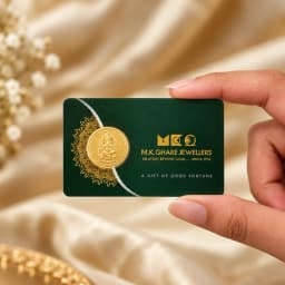 0.1 Gram 24KT (999) Lord Ganesh Pure Gold Coin