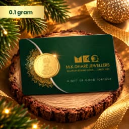 0.1 Gram 24KT (999) King Pure Gold Coin