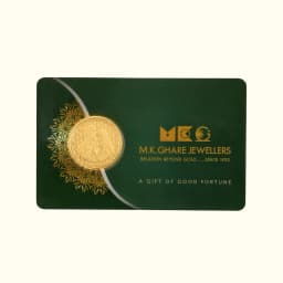0.1 Gram 24KT (999) Married Couple Pure Gift Gold Coin