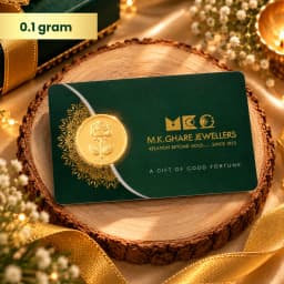 0.1 Gram 24KT (999) Rose Pure Gold Coin