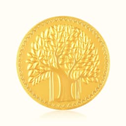 0.3 Gram 24KT (999) Kalpvruksh Pure Gold Gift Coin