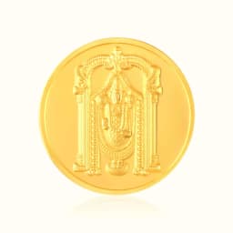 0.3 Gram 24KT (999) Balaji Pure Gold Gift Coin