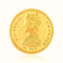 0.3 Gram 24KT (999) Victoria Pure Gold Gift Coin
