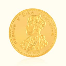 0.5 Gram 24KT (999) King Pure Gold Gift Coin