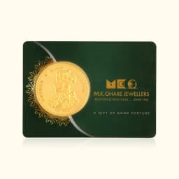 0.5 Gram 24KT (999) King Pure Gold Gift Coin