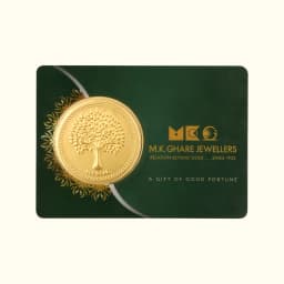 0.5 Gram 24KT (999) Kalpvruksh Pure Gold Coin