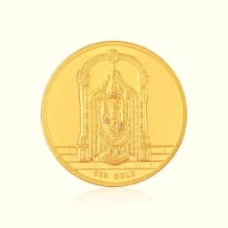 1 Gram 24KT (999) Balaji Pure Gold Gift Coin