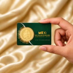 1 Gram 24KT (999) Lord Ganesh Pure Gold Coin