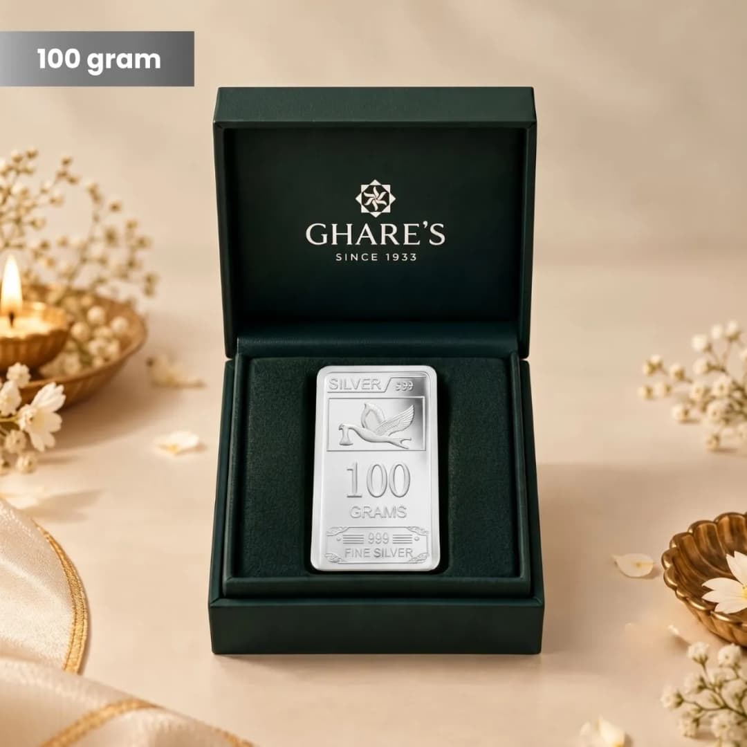 100 Grams 999 Silver Biscuit