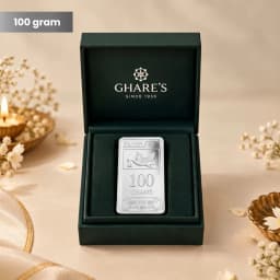 100 Grams 999 Silver Biscuit