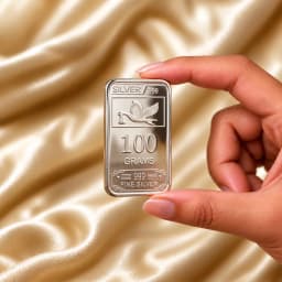 100 Grams 999 Silver Biscuit
