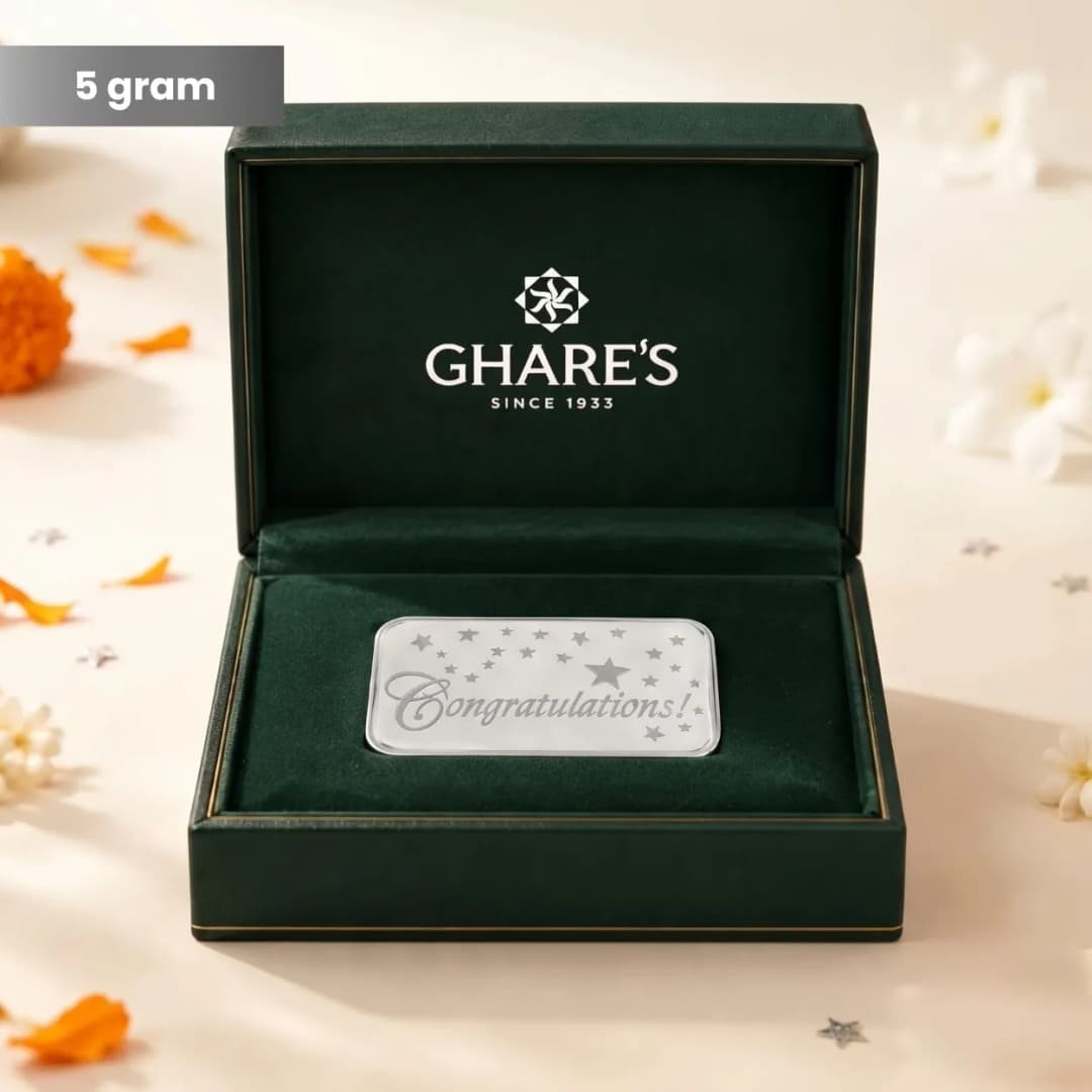 Congratulations Engraved 999 Silver Biscuit