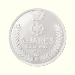 20 Gram 999 Trimurti Pure Silver Coin