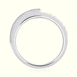 Modern Style Silver Ring