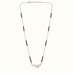 Silver Sparkle Mangalsutra