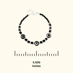 Traditional Black Bead Baby Nazariya