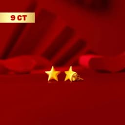 9CT Gold Star Tops
