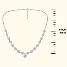 Elara Silver Necklace Set