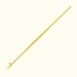 Classic Cuban Link Golden Bracelet