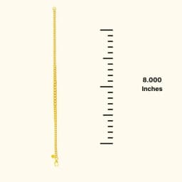 Classic Cuban Link Golden Bracelet